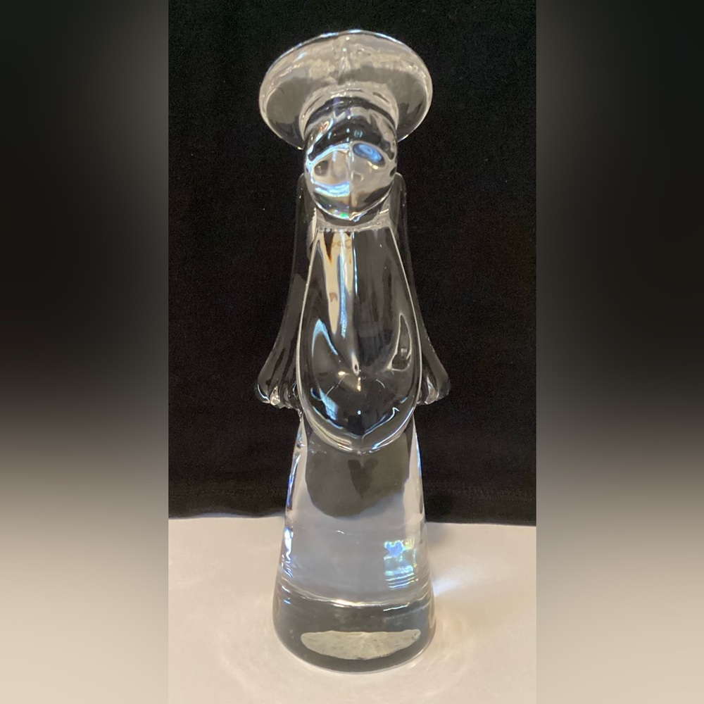 Elegant Lead Crystal Angel Vintage Figurine
